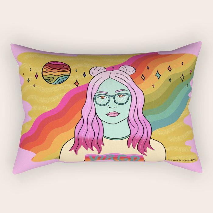 Virgo Rectangular Pillow Gallery Image 1