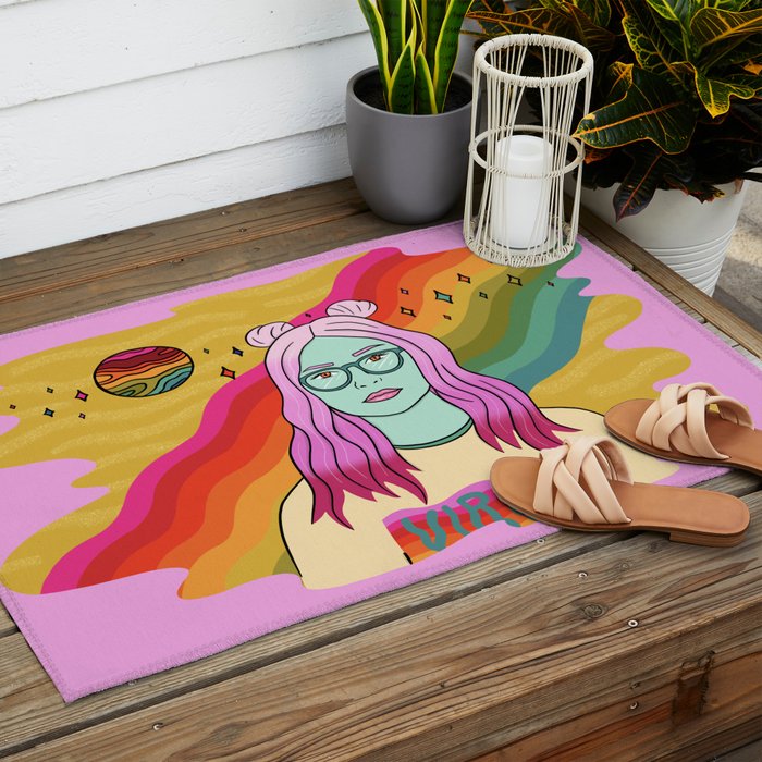 Virgo Outdoor Rug Gallery Image 2