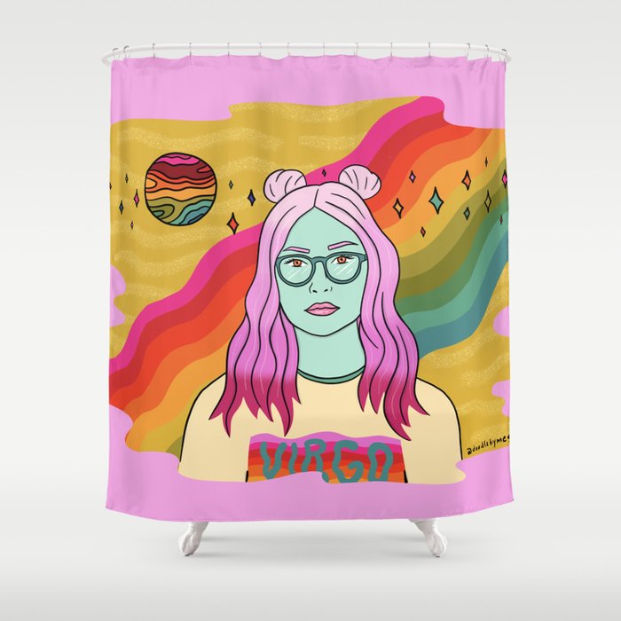 Virgo Shower Curtain Gallery Image 1
