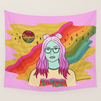 Virgo Wall Tapestry Gallery Image 4