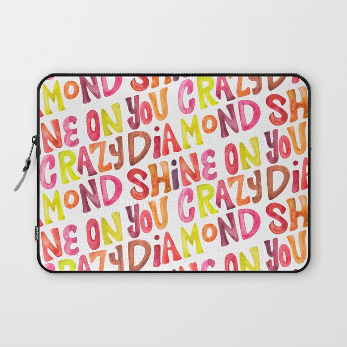 Shine On You Crazy Diamond - Rainbow Palette Laptop Sleeve Gallery Image 1