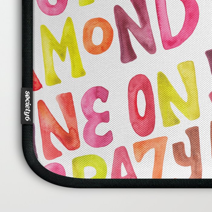 Shine On You Crazy Diamond - Rainbow Palette Laptop Sleeve Gallery Image 3