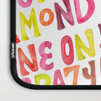 Shine On You Crazy Diamond - Rainbow Palette Laptop Sleeve Gallery Image 3
