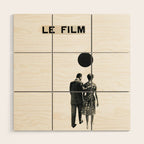 Le Film Wood Wall Art Gallery Image 1