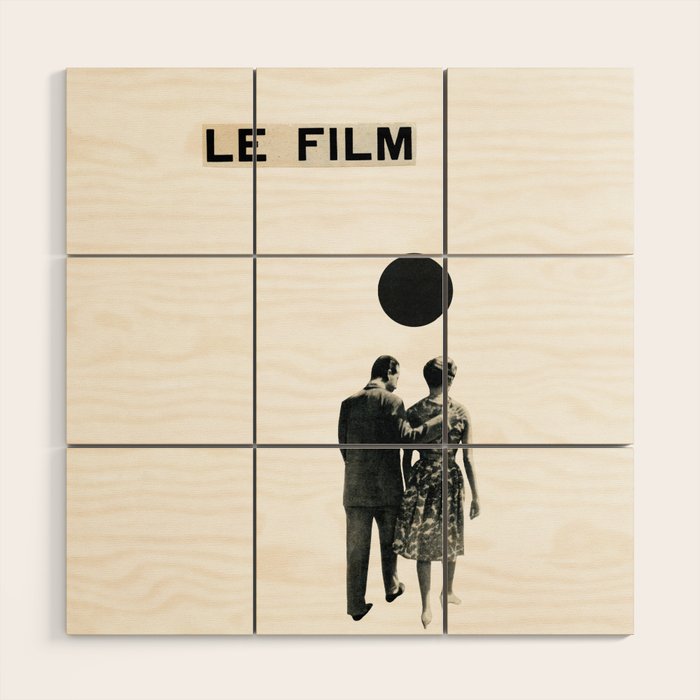 Le Film Wood Wall Art Gallery Image 1
