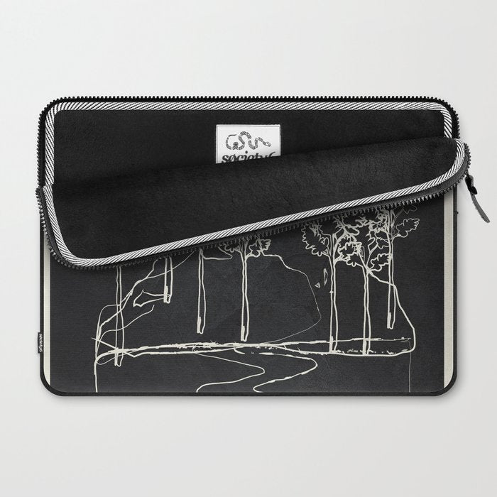 Minimalist Mountains 5 Laptop Sleeve Gallery Image 2