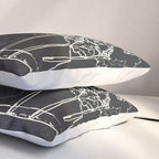 Minimalist Mountains 5 Pillow Sham Gallery Image 3