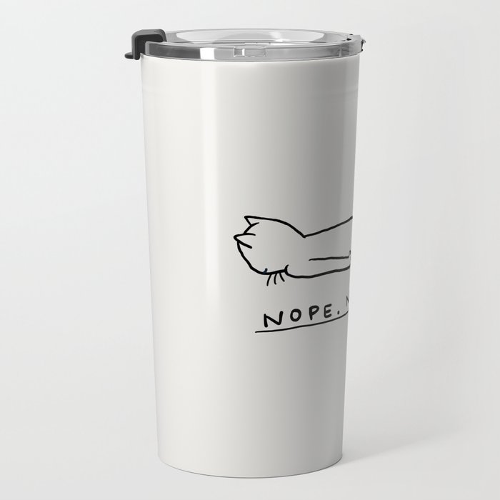 Nope, Not Today Travel Mug Gallery Image 3