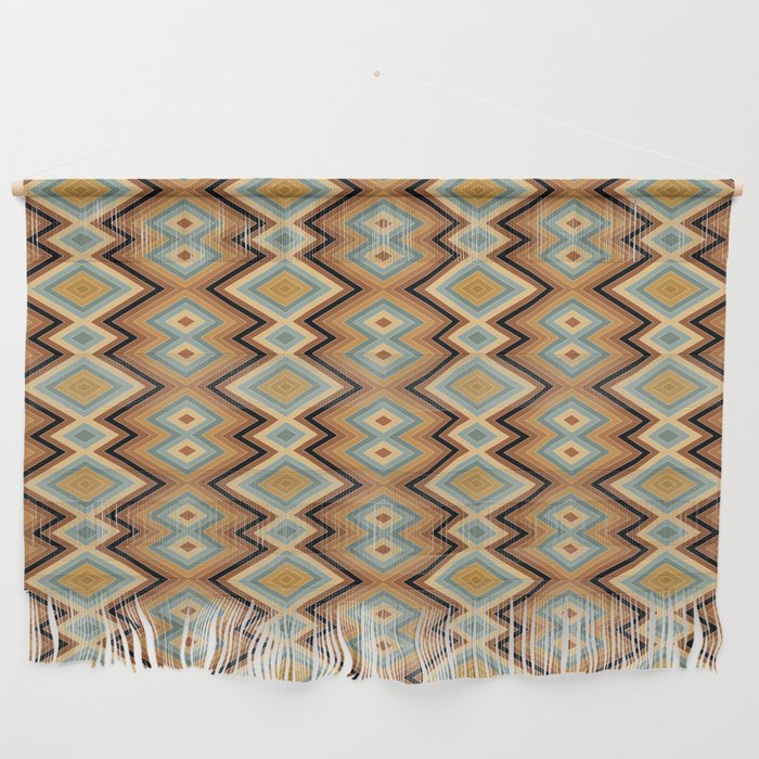 Boho Western Geometric Pattern V Wall Hanging Gallery Image 1