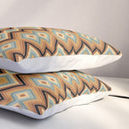 Boho Western Geometric Pattern V Pillow Sham Gallery Image 3