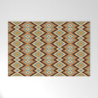 Boho Western Geometric Pattern V Welcome Mat Gallery Image 1