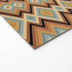 Boho Western Geometric Pattern V Welcome Mat Gallery Image 2