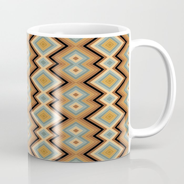 Boho Western Geometric Pattern V Coffee Mug Gallery Image 1