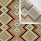 Boho Western Geometric Pattern V Wall Tapestry Gallery Image 3
