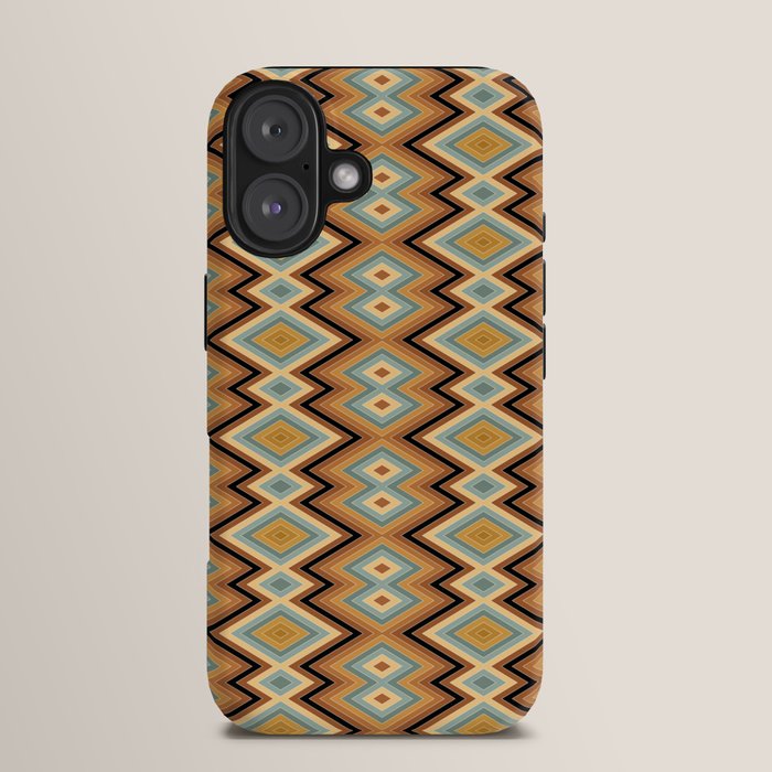 Boho Western Geometric Pattern V iPhone Case Gallery Image 13