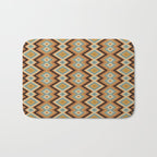Boho Western Geometric Pattern V Bath Mat Gallery Image 1
