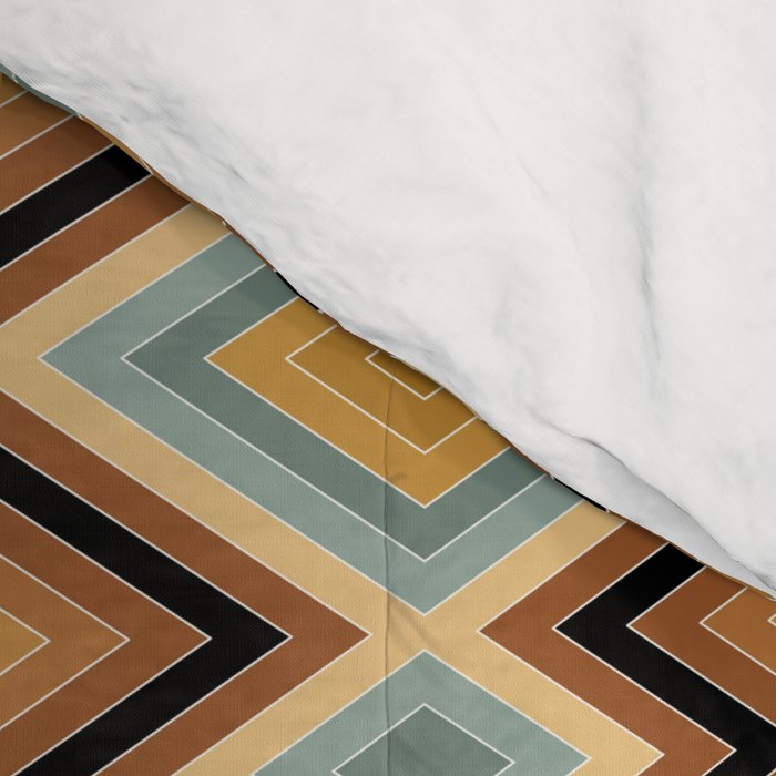 Boho Western Geometric Pattern V Comforter Gallery Image 4