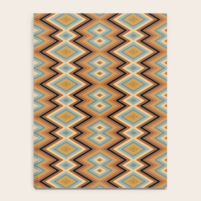Boho Western Geometric Pattern V Notebook Gallery Image 4