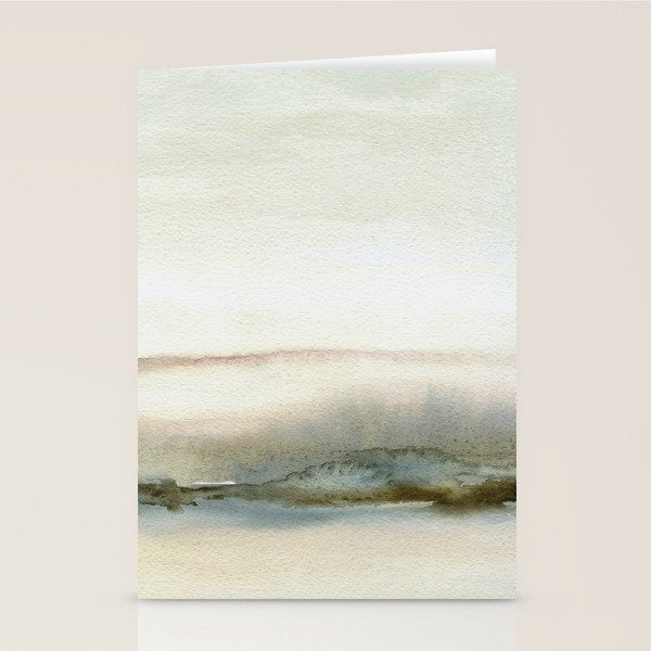 Abstract Oil Painting No. 61 Stationery Card Gallery Image 1