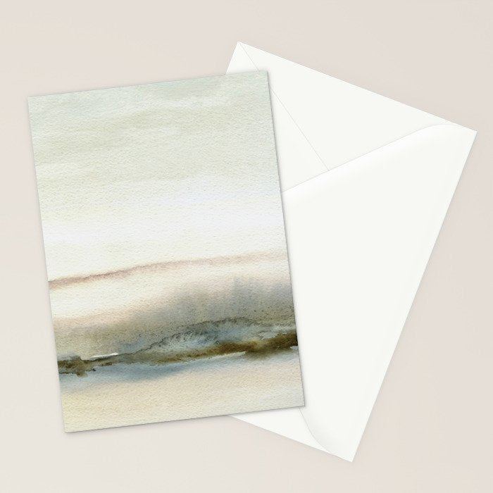 Abstract Oil Painting No. 61 Stationery Card Gallery Image 2
