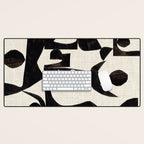 Bull Horn  Desk Mat Gallery Image 1