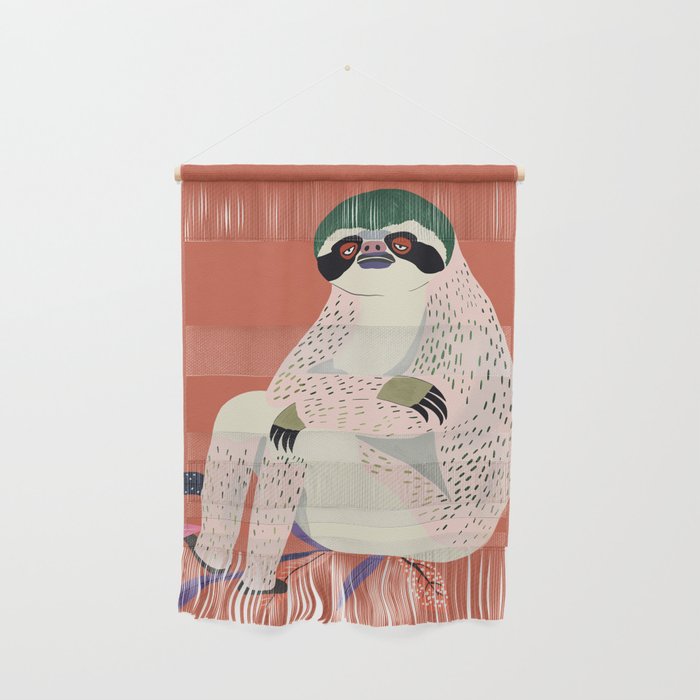 Just Slothin' Around Wall Hanging Gallery Image 1