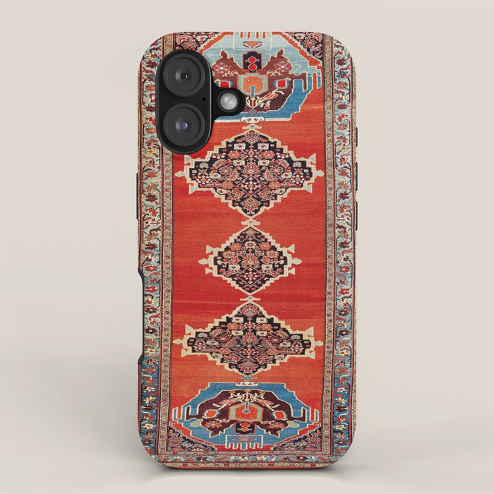 Bijar Kurdistan Northwest Persian Carpet Print iPhone Case Gallery Image 1