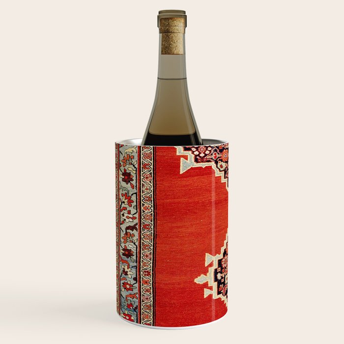 Bijar Kurdistan Northwest Persian Carpet Print Wine Chiller Gallery Image 2