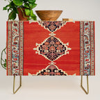 Bijar Kurdistan Northwest Persian Carpet Print Credenza Gallery Image 1