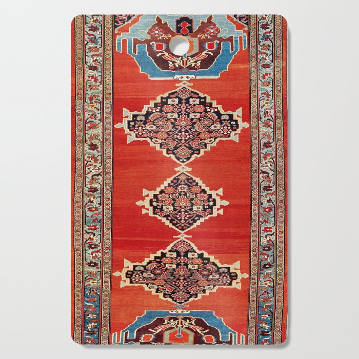 Bijar Kurdistan Northwest Persian Carpet Print Cutting Board Gallery Image 1