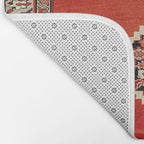 Bijar Kurdistan Northwest Persian Carpet Print Bath Mat Gallery Image 2