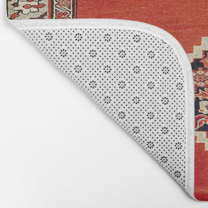 Bijar Kurdistan Northwest Persian Carpet Print Bath Mat Gallery Image 2