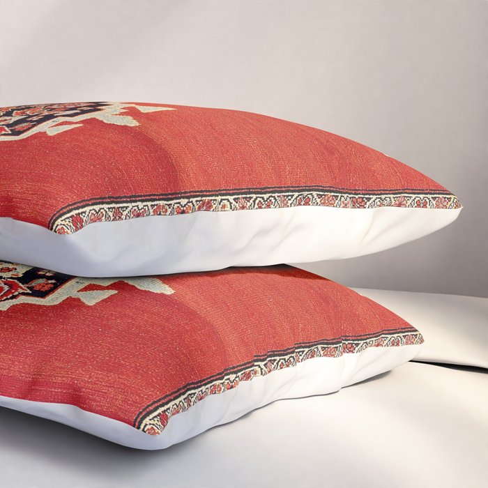 Bijar Kurdistan Northwest Persian Carpet Print Pillow Sham Gallery Image 3