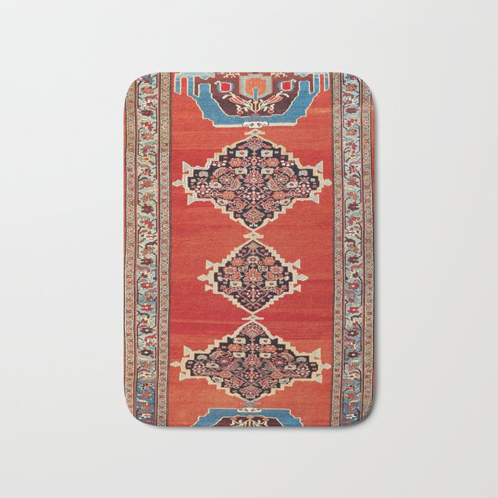 Bijar Kurdistan Northwest Persian Carpet Print Bath Mat Gallery Image 1