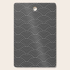 Waves (Dark Gray) Cutting Board Gallery Image 1