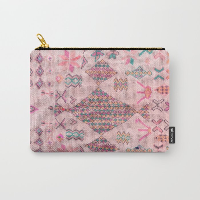Traditional Moroccan Berber Style Design D1 Carry All Pouch Gallery Image 1