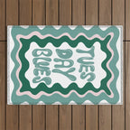 Tuesday-Blues Outdoor Rug Gallery Image 1