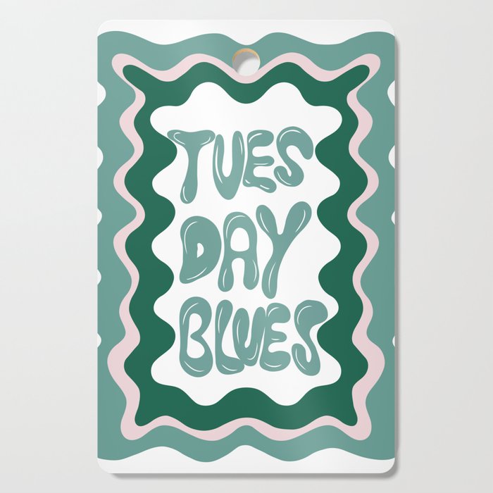 Tuesday-Blues Cutting Board Gallery Image 1