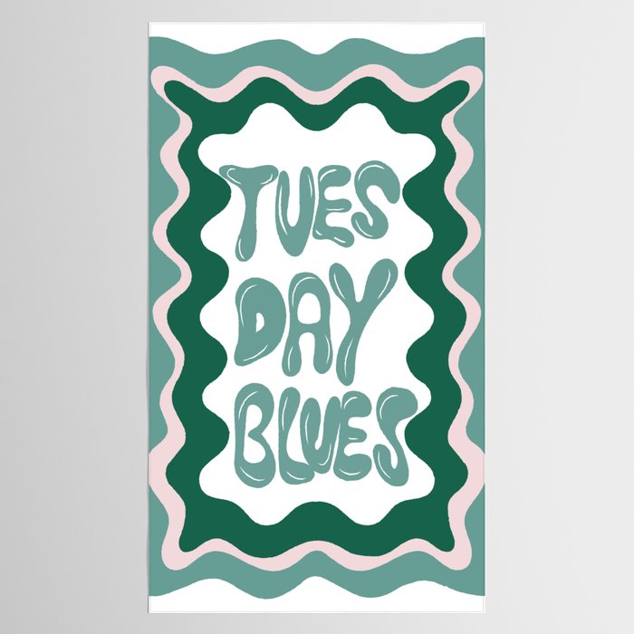 Tuesday-Blues Tablecloth Gallery Image 2