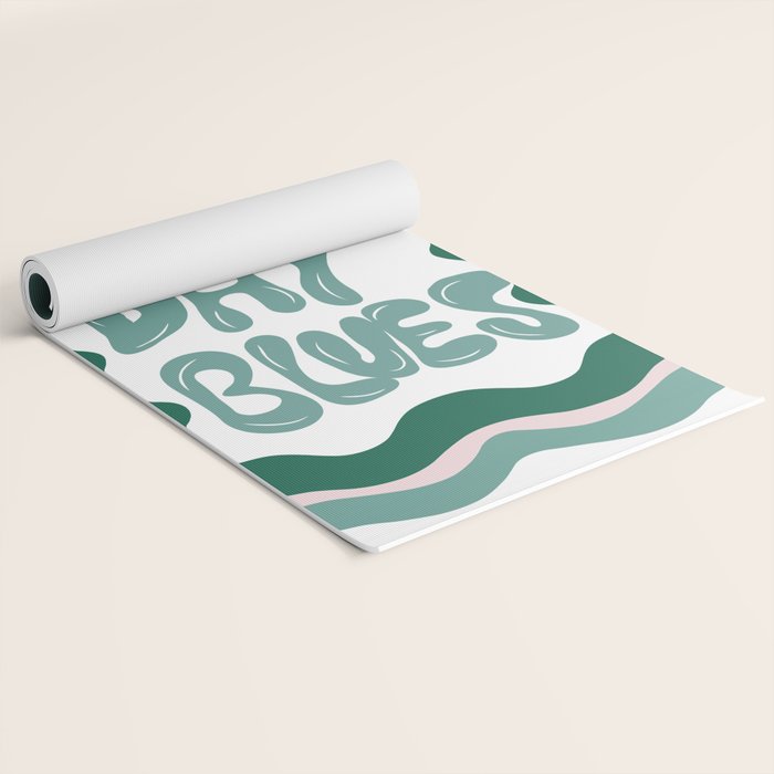 Tuesday-Blues Yoga Mat Gallery Image 2
