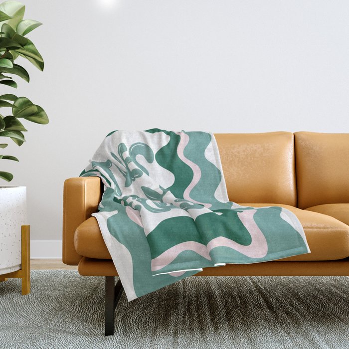 Tuesday-Blues Throw Blanket Gallery Image 1