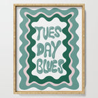 Tuesday-Blues Serving Tray Gallery Image 1