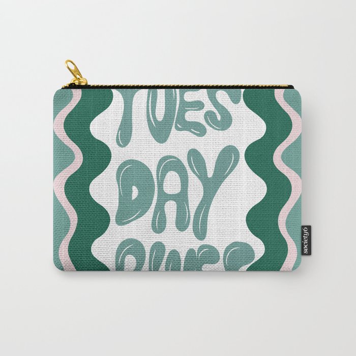 Tuesday-Blues Carry All Pouch Gallery Image 1