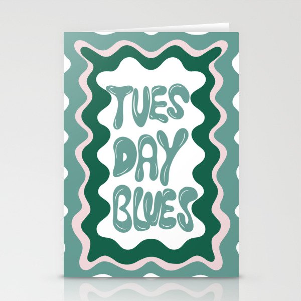 Tuesday-Blues Stationery Card Gallery Image 2