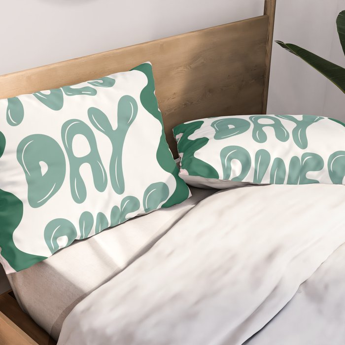 Tuesday-Blues Pillow Sham Gallery Image 2