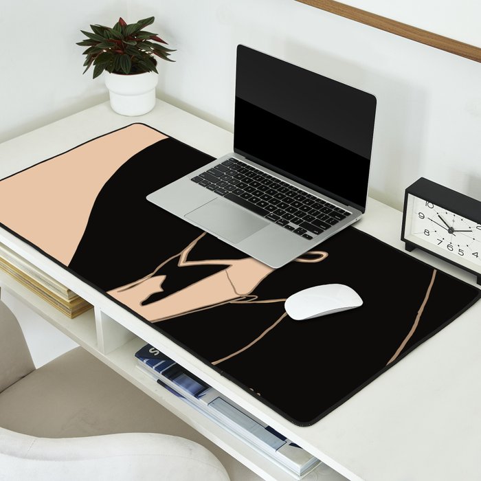 Two Swans Desk Mat Gallery Image 2