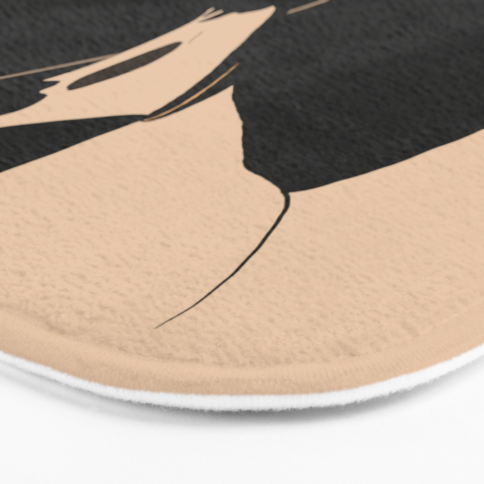 Two Swans Bath Mat Gallery Image 3