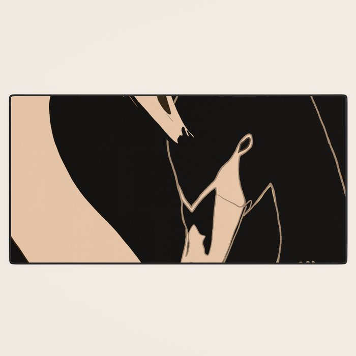 Two Swans Desk Mat Gallery Image 3