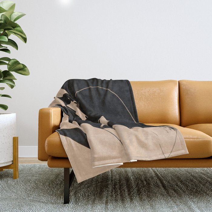 Two Swans Throw Blanket Gallery Image 1