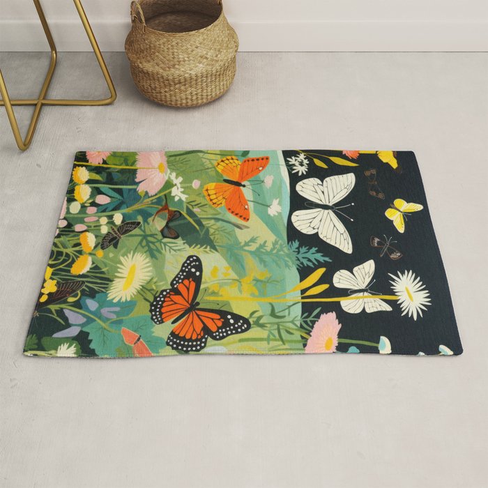 Butterfly Rolling Hills Paradise Rug Gallery Image 1